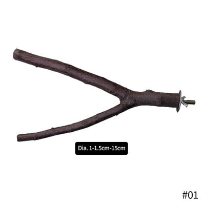 Prirodni papiga grgeč Stalak za ptice Drvo Štap Šapa Vilica za mljevenje Papagaj Ptica koja se penje Grane Igračke Dodaci za kavez za ptice