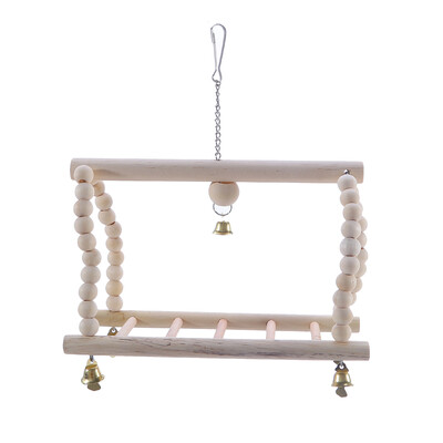 Paukščių sūpynės pakabinamas tiltas Kopėčios Sūpynės Kabantys Laipiojimo rėmas Laiptai Paukščių žaislai Papūgai Vienspalviai Naminių gyvūnėlių narvelių priedai