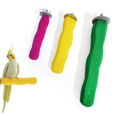 Pet Paw Grinding Stick Bird Parakeet Parrot Toy Bird Toy Grinder Grinder Gripper Gripper Pet Apps Bird Grinding Claw Toys