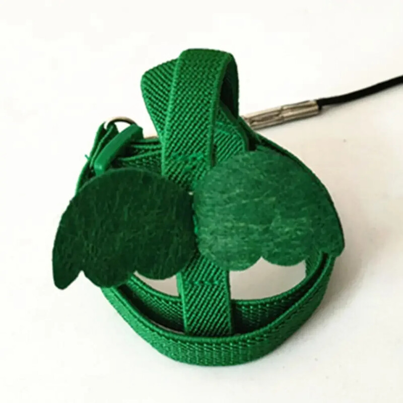 Cablu lung ham pentru păsări lesă frânghie de antrenament anti-mușcătură decorativă ușoară pentru papagal vestă pentru papagal frânghie accesorii pentru păsări mici