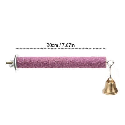 Drveni stalak za štapiće za ptice, igračke za žvakanje, dodaci za kavez za ptice, za vrapce, korelije, papagaje, papagaje, papagaje, arae.