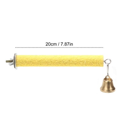 Drveni stalak za štapiće za ptice, igračke za žvakanje, dodaci za kavez za ptice, za vrapce, korelije, papagaje, papagaje, papagaje, arae.