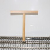 Suport pentru jucării pentru papagal, stâlp, suport pentru păsări în formă de T, biban, jucărie pentru păsări, accesorii pentru cușcă pentru păsări, provizii pentru păsări