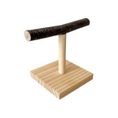 Natūralus stalinis stovas naminiams gyvūnėliams papūga žaliavinės medienos šakutės medžio šakelė stovas Voverės paukščio žiurkėno šakelė ešeriai kramtyti kąsnio žaislai