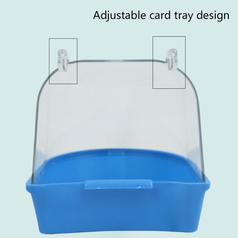 367A naminių paukščių maudymosi dėžutė, papūgos maudymosi kubilo narvelio priedai, skirti papūgai Canary Conure