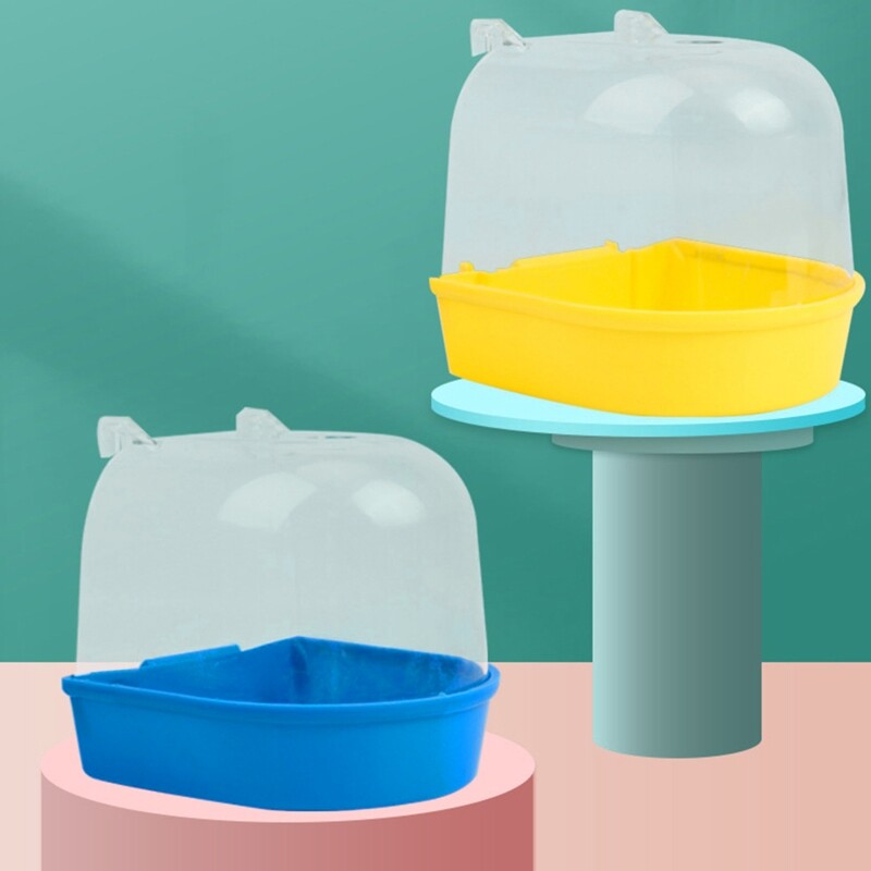 367A naminių paukščių maudymosi dėžutė, papūgos maudymosi kubilo narvelio priedai, skirti papūgai Canary Conure