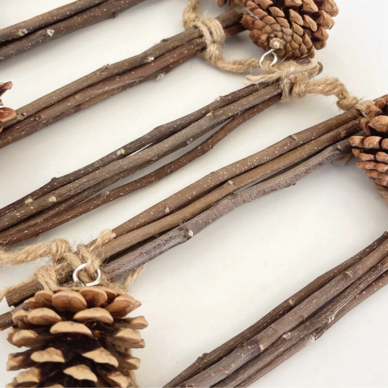 Laipiojimo kopėčios su papūgos stovu su kabančiu kramtomuoju žaislu, medinis stovas ešeriui, skirtas ara papūgos kačiuko paukščių reikmenims