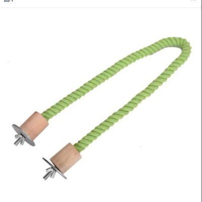 Igračka za dresuru papiga Kavez Pamučno uže Igračka za mljevenje šapa Savitljivi kućni ljubimac Ptica Stojeći štap Vježbanje Gređe Igračka za valovite papige Papagaj