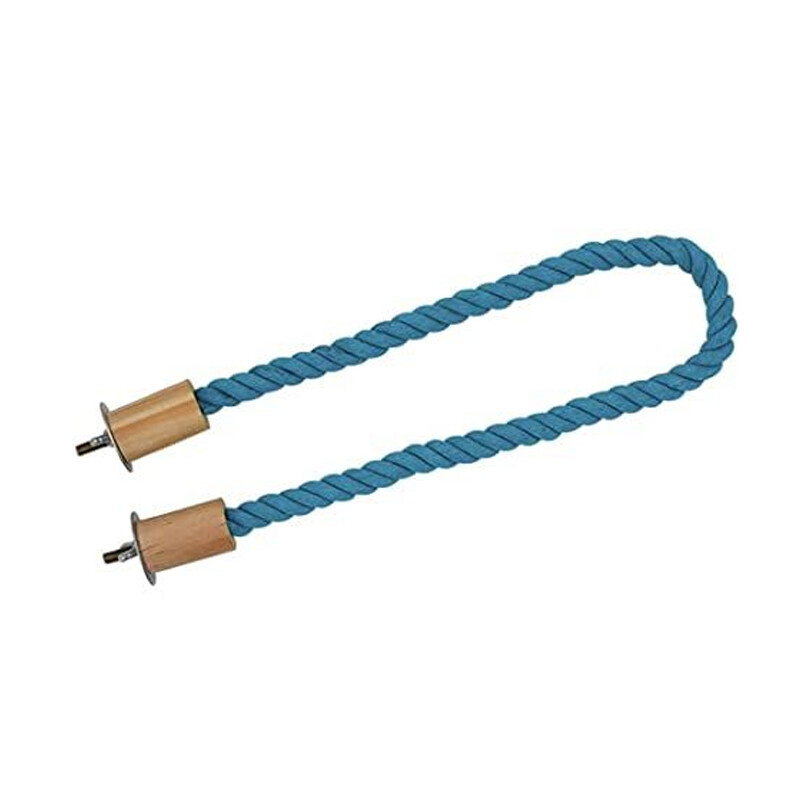 Igračka za dresuru papiga Kavez Pamučno uže Igračka za mljevenje šapa Savitljivi kućni ljubimac Ptica Stojeći štap Vježbanje Gređe Igračka za valovite papige Papagaj