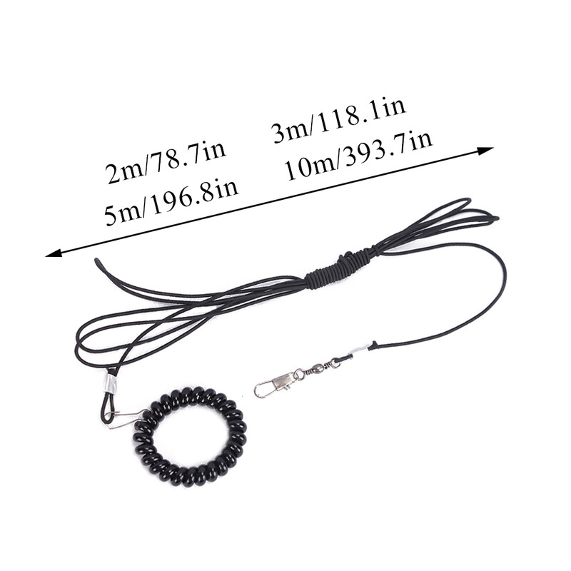 Putnu apmācības virve Putnu pēdas ķēdes atbrīvošana papagailis virve āra lidojoša virve putnu pastaigu rīks, kas nesāp pēdas Putnu piederumi