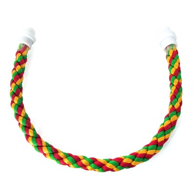 Igračka za kavez za papige Šareno uže za papige Viseći pleteni kavez za ptice valoviti papagaj Igračka za korelu Igračka za kućne ljubimce Ptica koja stoji Štap za vježbu