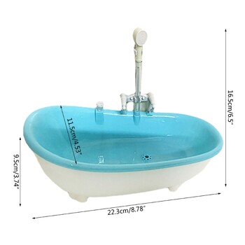 Intelligent Bird Bath Bowl Parrots Bathtub Bath Bath Shower Cage Access for Bird