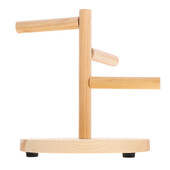 Cușcă pentru păsări Suport papagal Jucărie Bază stabilă Cușcă pentru păsări Biban în picioare Rezistent la mușcături Birou de masă