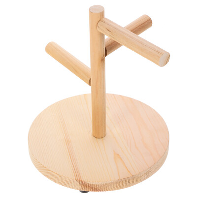 Cușcă pentru păsări Suport papagal Jucărie Bază stabilă Cușcă pentru păsări Biban în picioare Rezistent la mușcături Birou de masă