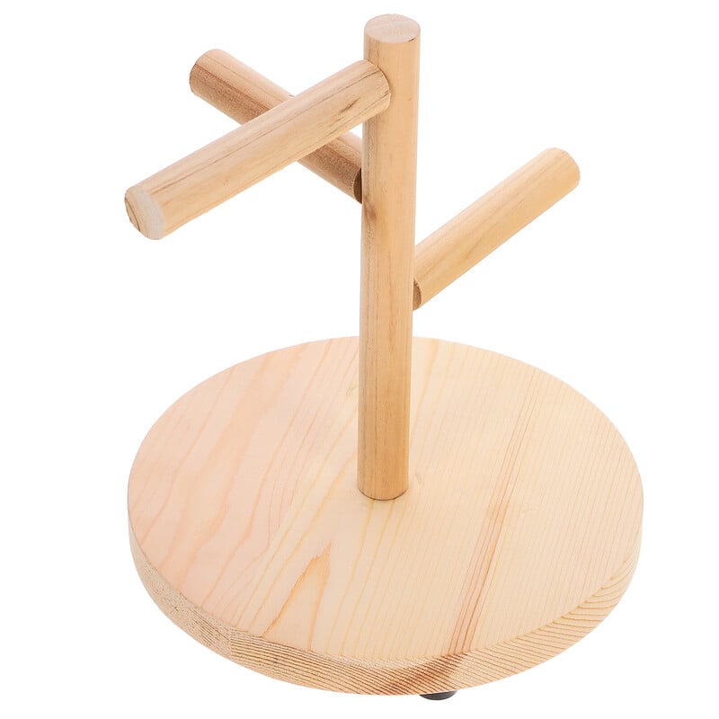 Cușcă pentru păsări Suport papagal Jucărie Bază stabilă Cușcă pentru păsări Biban în picioare Rezistent la mușcături Birou de masă