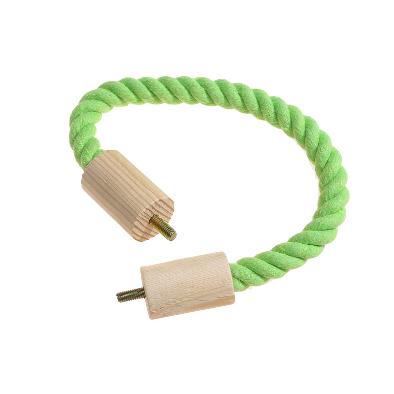 Madárkötél sügér Hajlítható pamut kötélállvány játék papagáj álló bot Madárketrec Rágós hegymászó játékok S/L Tartsa egészségét BirdSuppli