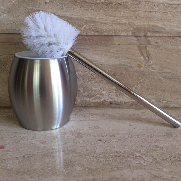 Didmeninė prekyba apvaliu pagrindu nerūdijančio plieno tualeto šepetys tualeto šepetys tualeto šepečių rinkinys