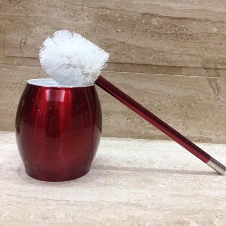 Didmeninė prekyba apvaliu pagrindu nerūdijančio plieno tualeto šepetys tualeto šepetys tualeto šepečių rinkinys