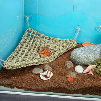 Bearded Dragon Hammock Reptile Lounge for Chameleon Lizards Gecko Snakes Lguana Reptiles Geckos Grass Cushion Κούνια για κατοικίδια