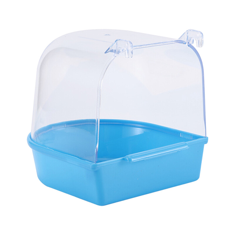 Viseća kadica za papagaj Budgie Lako se postavlja Dodaci za kavez za kanarince Kutija za kupanje za kućne ljubimce Kutija za kupanje s vodom za papige Posuda za tuširanje s vodom Mali kavez za ptice