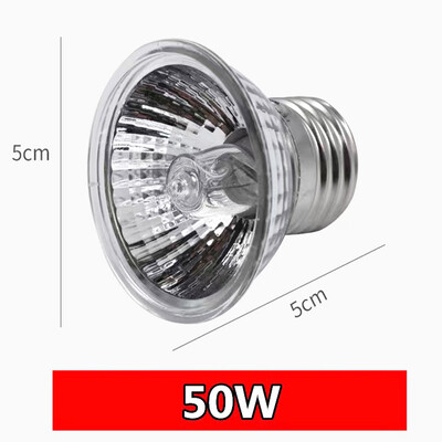 Roplių lempa 25/50/75W UVA+UVB 3.0 Naminių gyvūnėlių šilumos lemputė Vėžlys Basking UV lemputės Varliagyviai Driežai Temperatūros reguliatorius