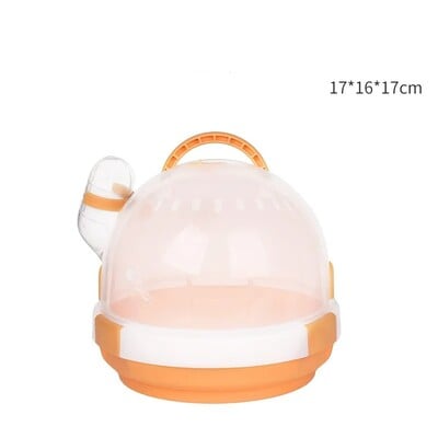 Cușcă pentru animale mici, cușcă pentru hamsteri, pentru rozătoare, ține la cald iarna, mini cușcă pentru animale de companie, cușcă pentru șobolani de călătorie, pentru exterior