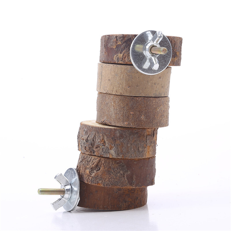 Žiurkėno kopėčios žaislas papūga obuolio medinės kopėčios paukštis medžio masyvo platforma laipiojimo rėmas, šlifuojantis dantis, kramtantis kraštovaizdžio formavimo reikmenis