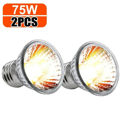 75/50/25 W Vėžlio driežo kepimo lempa UVB lemputė UV E27 lemputės Varliagyviai Gyvatė Ropliai Šildymas Saulėje Kalcio papildas