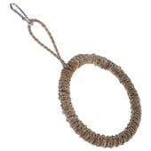 Παπαγάλος Καλοκαιρινή αιώρα Παιχνίδι Πουλί κοκατίλ Παιχνίδια αναρρίχησης κούνιας Διακοσμητικό δαχτυλίδι Ψάθινο κλουβί πουλιών Βάση παπαγάλος υφαντό