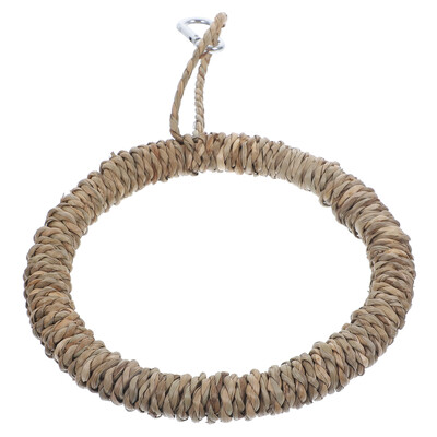 Παπαγάλος Καλοκαιρινή αιώρα Παιχνίδι Πουλί κοκατίλ Παιχνίδια αναρρίχησης κούνιας Διακοσμητικό δαχτυλίδι Ψάθινο κλουβί πουλιών Βάση παπαγάλος υφαντό