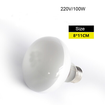 25/50/100W UVA+UVB Reptile Lamp Bulb Bruņurupucis Basking UV gaismas spuldzes Apkures lampa Abinieki Ķirzakas Temperatūras kontrolieris 220V