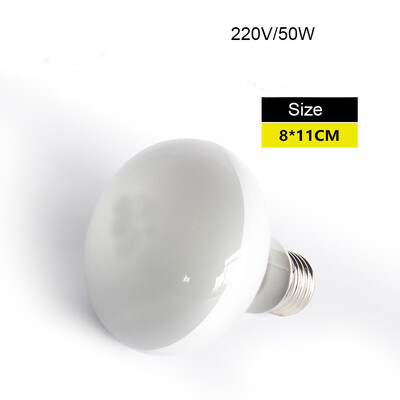 25/50/100W UVA+UVB Reptile Lamp Bulb Bruņurupucis Basking UV gaismas spuldzes Apkures lampa Abinieki Ķirzakas Temperatūras kontrolieris 220V