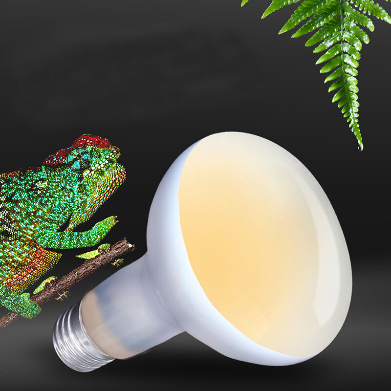 25/50/100W UVA+UVB Reptile Lamp Bulb Bruņurupucis Basking UV gaismas spuldzes Apkures lampa Abinieki Ķirzakas Temperatūras kontrolieris 220V