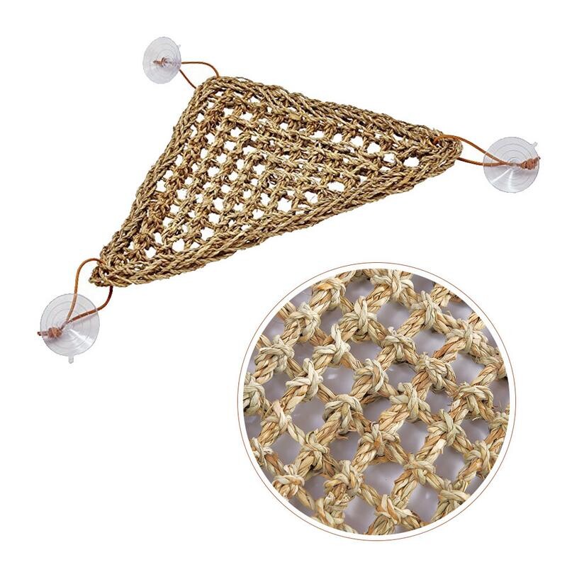 Hüllő Gyík Függőágy Hörcsög Hüllő Fű Szőnyeg Háziállat Hínár Függőágy Swing Kisállat Hüllő Játék akasztós ágyszőnyeg Akasztó kanapék