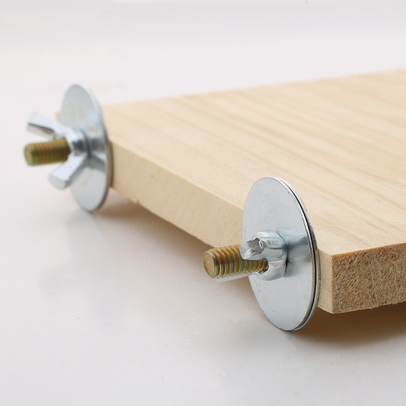 Leagăn de păsări Jucărie din lemn Suport de biban de papagal Suport de joacă cu mărgele de mestecat Cușcă Loc de joacă pentru păsări Budgie