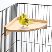 1 vnt. paukščių narvelio žaislai mediniai trikampiai platforminiai stovo žaislai, maži papūgos narveliai, pakabinami stoties lentos šaka, lakštai, reikmenys paukščiams