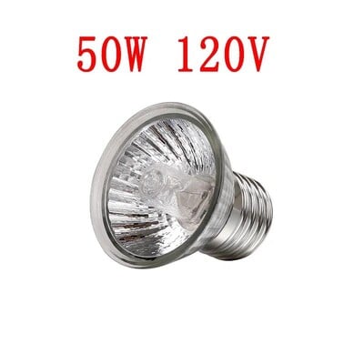 25/50/75W Ερπετό φως UVA+UVB 3.0 120v-220v Λαμπτήρας θέρμανσης κατοικίδιων ζώων Χελώνα Λαμπτήρας Basking Amphibian Lizard Έλεγχος θερμοκρασίας