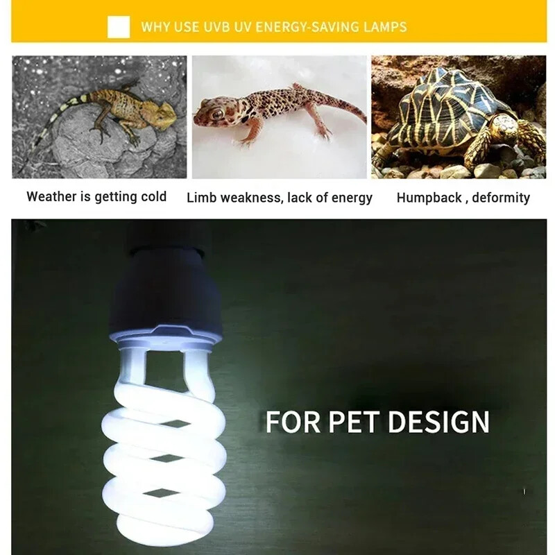 E27 5,0 10,0 UVB lampa do plazov 13W 26W úsporná terarijná lampa UVB UVA vykurovacia lampa pre korytnačku, jaštericu, hada, plaza