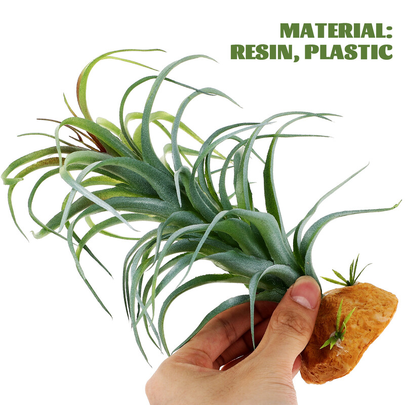 Mesterséges hüllők növények hüllők terrárium dekoráció szakállas sárkány kiegészítők kétéltűek élőhely díszítése