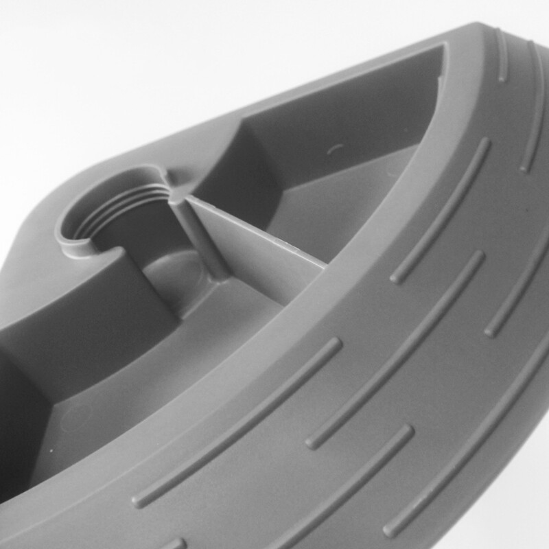 Automatic Reptile Feeder Waterer 2 in 1 Bowl Food and Water Tortoise Small Animal Dispenser Terrarium Corner Dish for Lizard