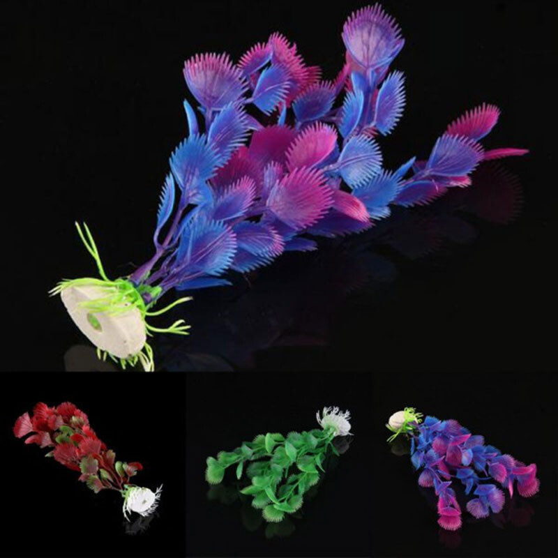 3 szín gyanta akváriumi növények szimulált dísz dekoráció tereprendezés halak akváriumához Wonder Grass Nagyszerű