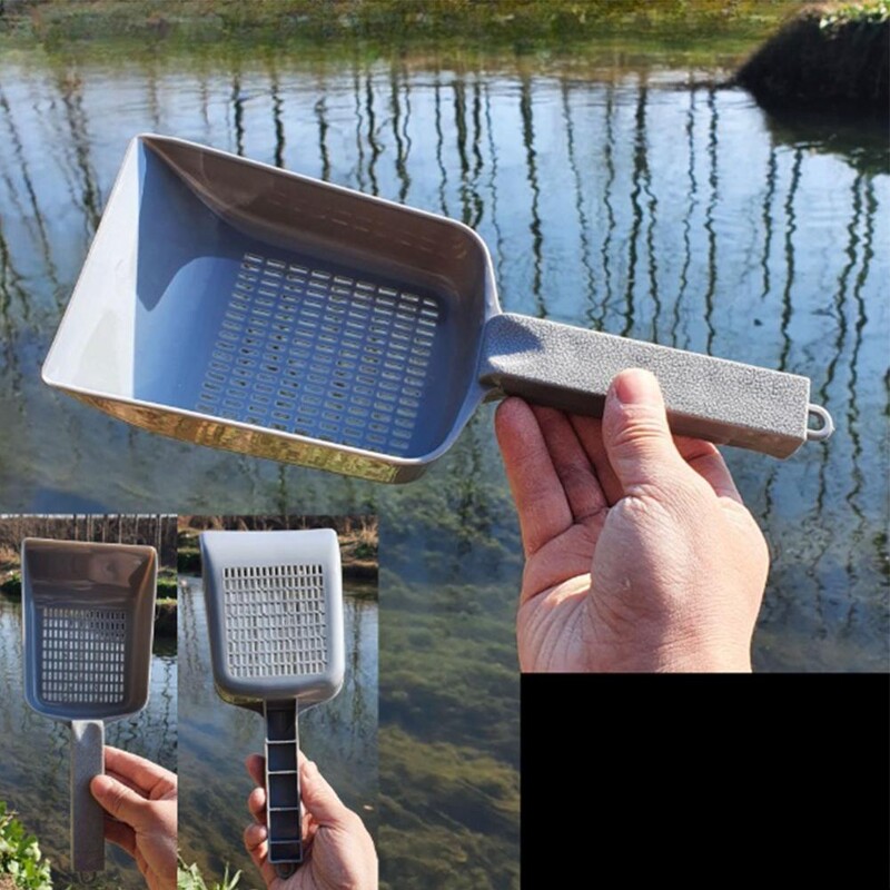 Roplių smėlio kastuvas didelės talpos akimirksniu nutekantis smėlis kraiko kastuvas išmatų kastuvas naminių gyvūnėlių valymo reikmenys