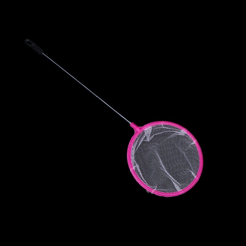 S/M/L žvejybos rezervuaro tinklas Plastikinis apvalus storas žuvų krevečių gaudymas ilga rankena Akvariumo žuvų rezervuaro žvejybos tinklas iškrovimo tinklas