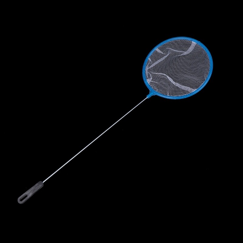 S/M/L žvejybos rezervuaro tinklas Plastikinis apvalus storas žuvų krevečių gaudymas ilga rankena Akvariumo žuvų rezervuaro žvejybos tinklas iškrovimo tinklas