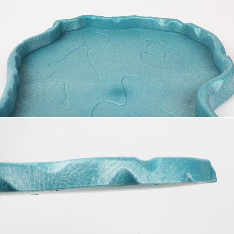 Reptile Bowls Terrarium Feeding Worm Dish Reptile Mealworm Feeder Dish Πλαστικό μπολ για FROG Snake Spiders Turtles