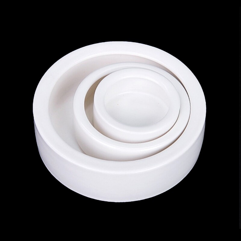 Bol pentru hrană cu apă pentru reptile Mini hrănitor rotund Viermi castron cu dragon cu barbă Gecko Crab pustnic Repti Farfurie pentru greieri Hrană pentru animale de companie