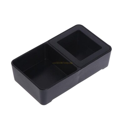 Roplių tiekimo dubuo nuo pabėgimo Roplių dubuo šėrimo geriamasis indas gekonui Driežas Iguana Chameleonas Spider Drop Pristatymas