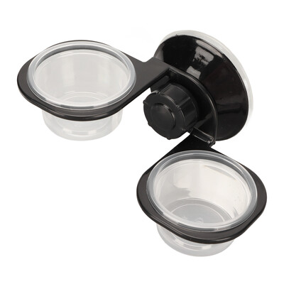 Reptile Food Bowl Feeding Water Multipurpose Dual Fixed Reptiles Hanging Water Basin for Home Garden Farm