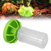 Sticlă de apă pentru reptile, țestoasă, alimentator automat, distribuitor de apă cu sticle de apă pentru șopârlă țestoasă Cameleon