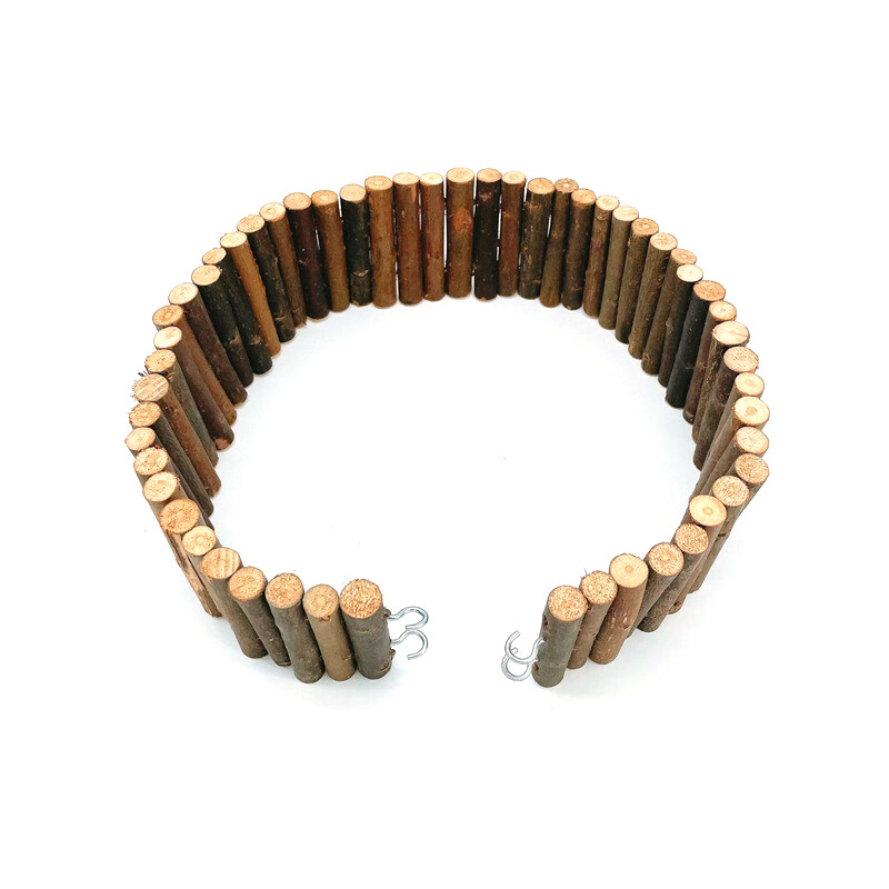 Hrčak Drvena ograda Štakor Ljestve Most Igračka Drvene ljestve Prirodno skrovište za male životinje Kavez za štakore Hrčak Igračka D9199